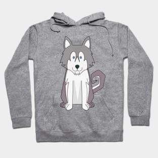 Dog Cartoon Amazing Siberian Husky Hoodie